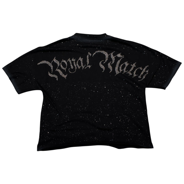 BKYS T1390 Royal Match Cropped Shirt Black