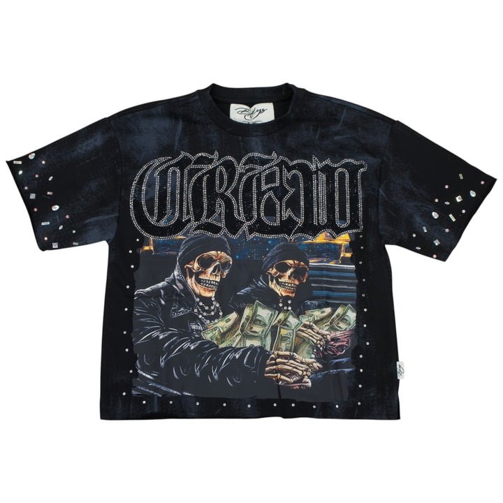 BKYS Crew Cropped Shirt Black