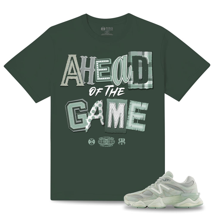 Risq Takers Ahead Of The Game Tee Green Combo