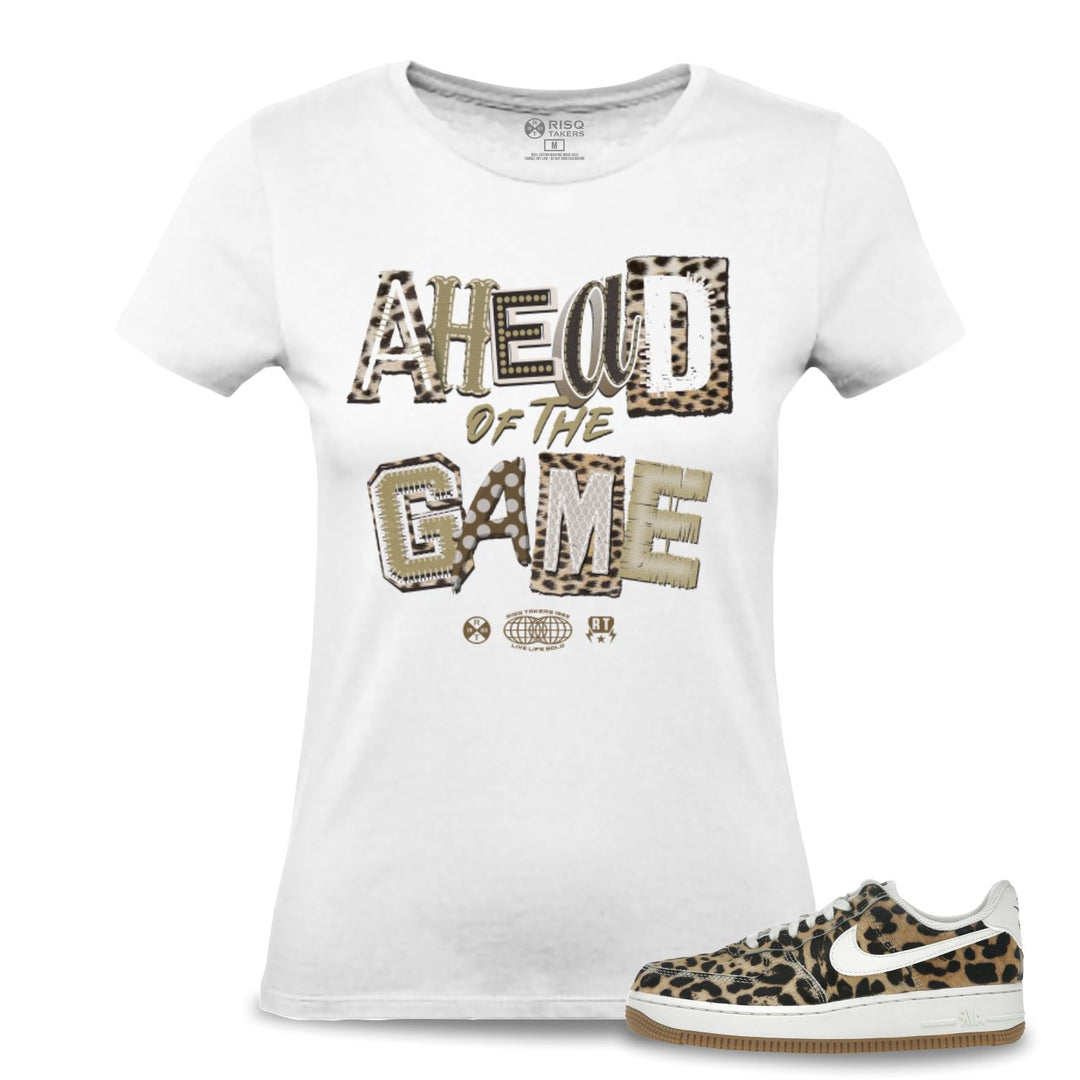 Risq Takers Ladies Ahead of the Game Tee Leopard