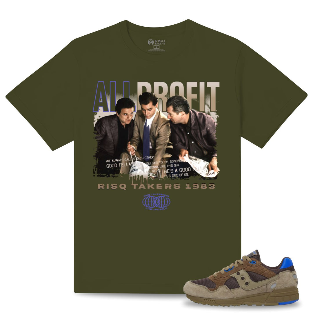 Risq Takers All Profit Tee Olive