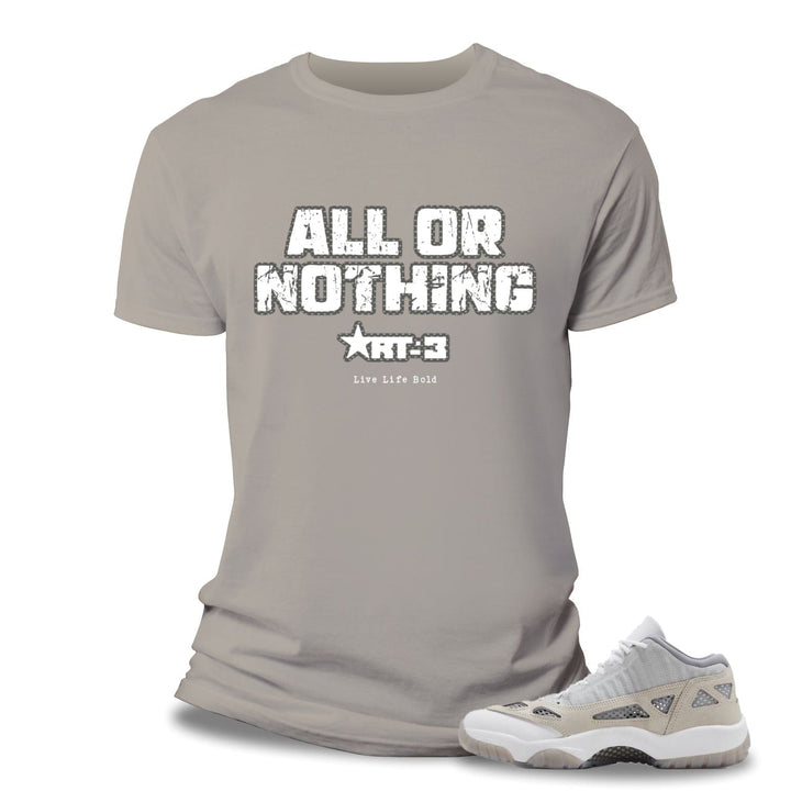 Risq Takers All or Nothing Tee Gray Combo