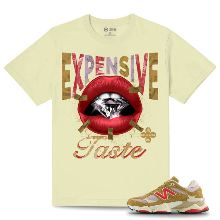 Risq Takers Expensive Taste Tshirt Nat/Red  Combo