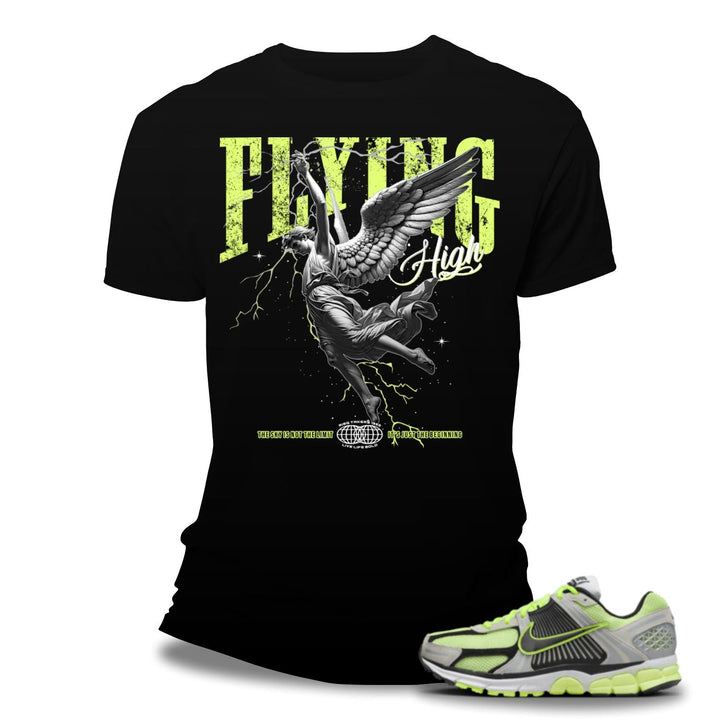 Risq Takers" Flying High " Tee Black / Green