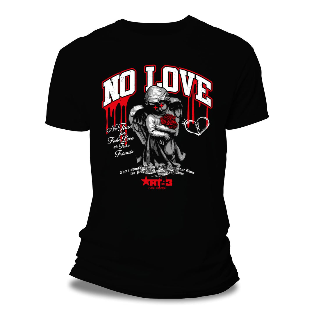 Risq Takers No Love Tee Black / Red
