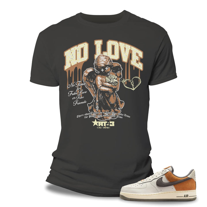 Risq Takers No Love Tee Gray Combo