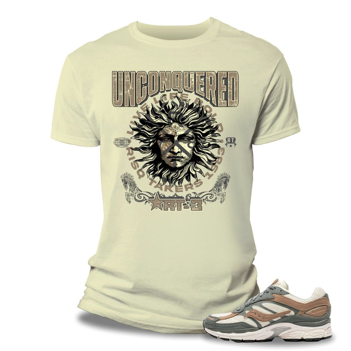 Risq Takers Unconquered Tee Natural Combo