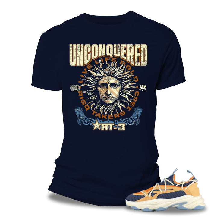 Risq Takers Unconquered Tee Navy Combo