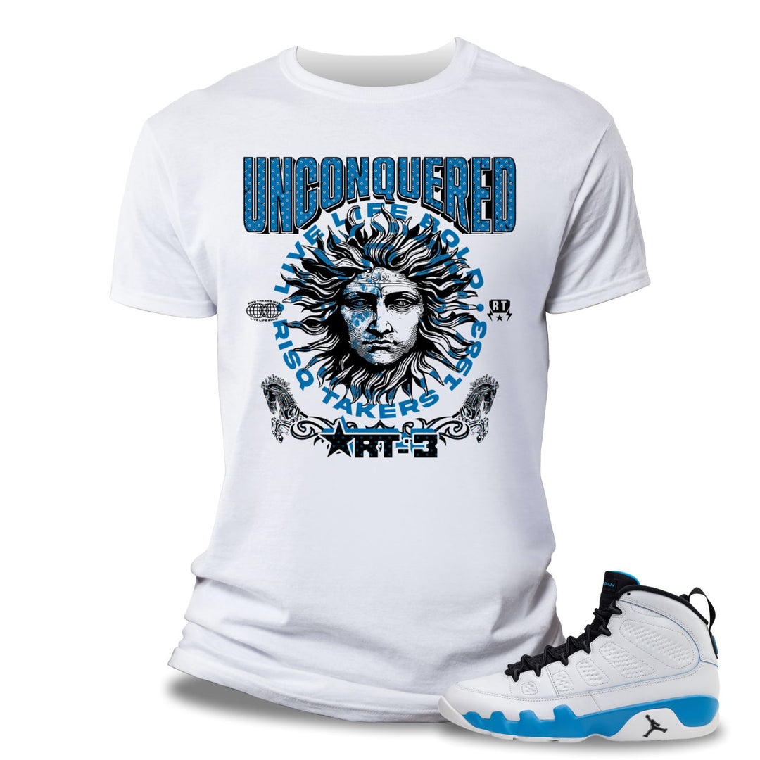Risq Takers Unconquered Tee Wht/ Blue