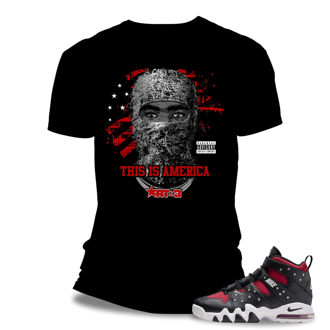 Risq Takers This America Tee Blk /Red