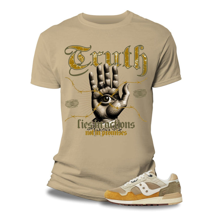 Risq Takers Truth Lies Tee Nat Combo