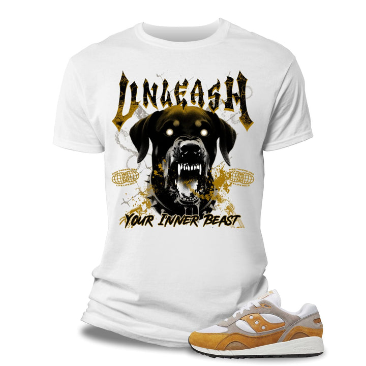 Risq Takers Your Inner Beast Tee White Combo