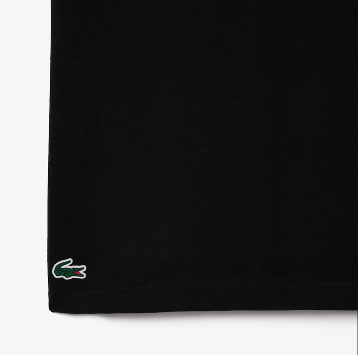 Lacoste Ultra-Dry Printed Sport T-shirt Black