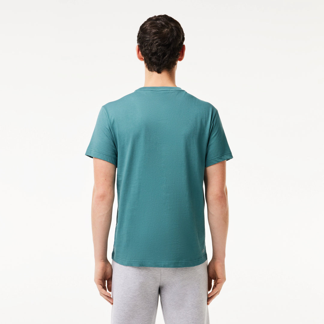 Lacoste Ultra-Dry Printed Sport T-shirt Blue