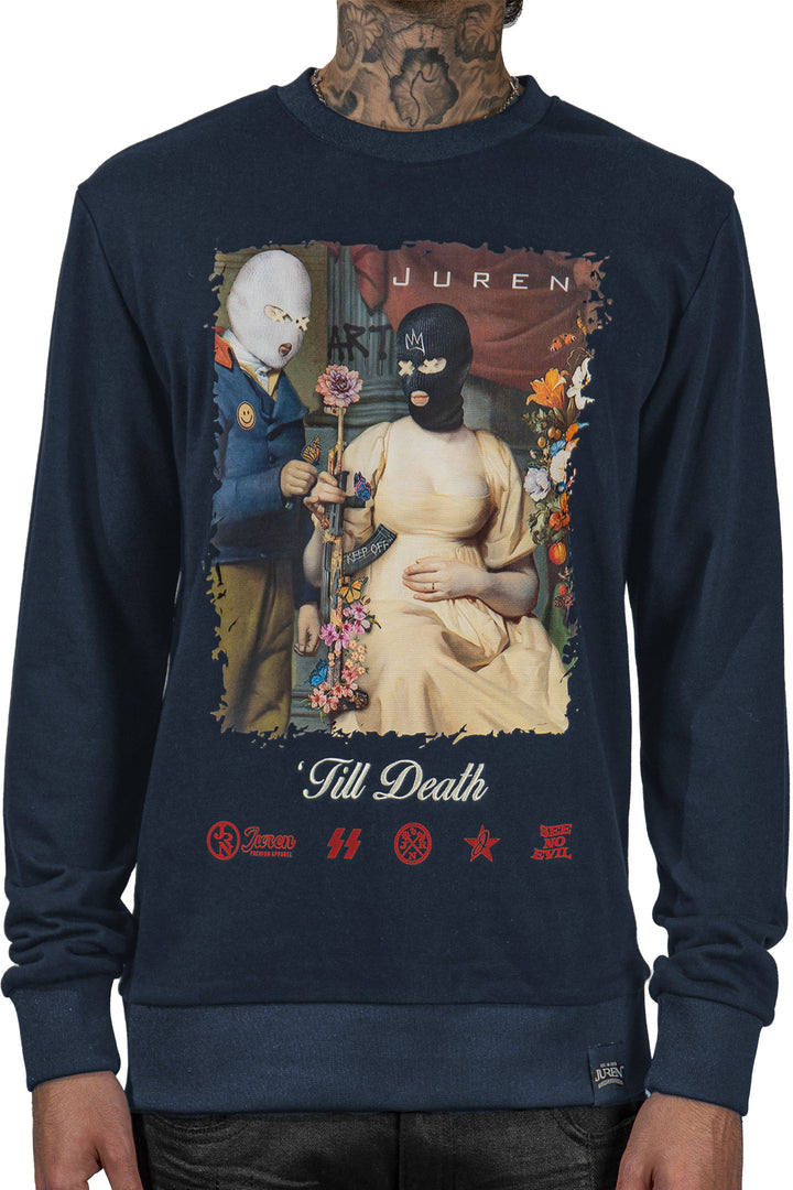 Juren Till Death Crewneck Navy