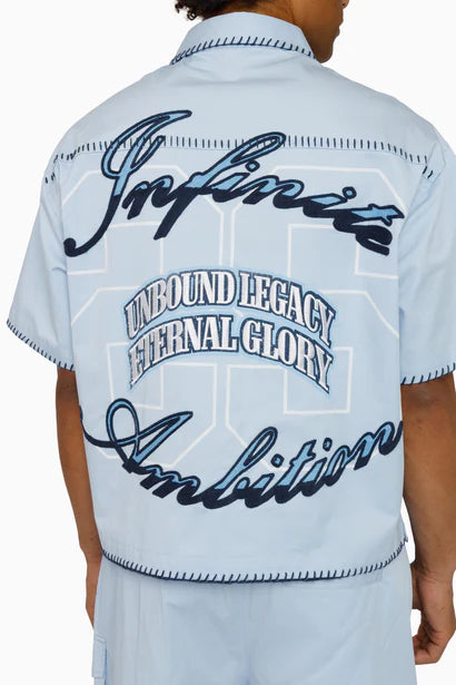 Smoke Rise Infinite Ambition Button Up Blue Bell