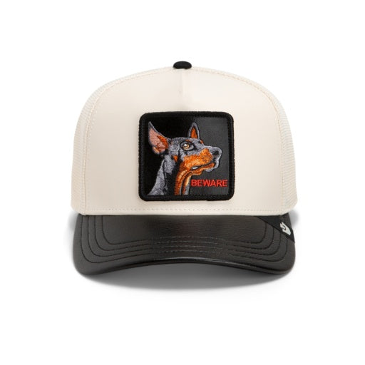 Goorin Bros. Faux Leather Doberman Chalk