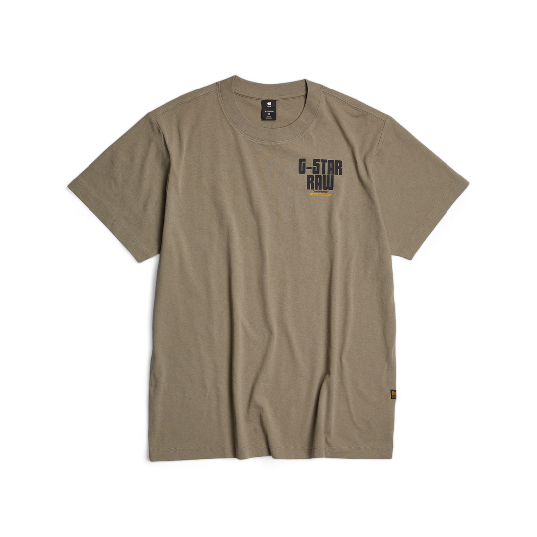 G-Star Engine Back Tee Shamrock Olive