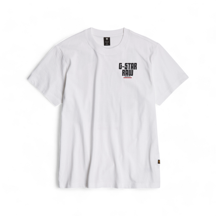 G-Star Engine Back Tee White