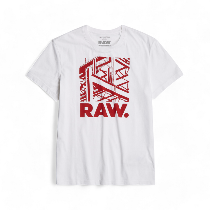 G-Star RAW. Constraction Tee White