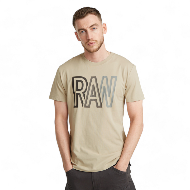 G-Star Raw Tee Brick Khaki