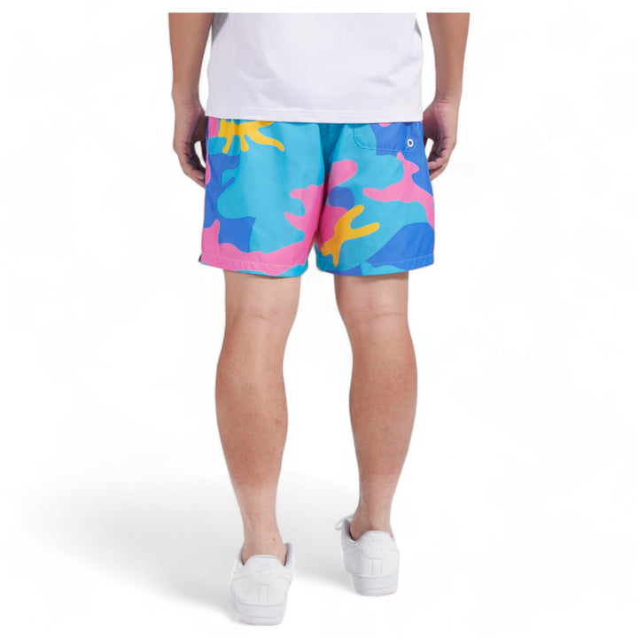 Roku Pastel Tear Drip AOP Short Multi