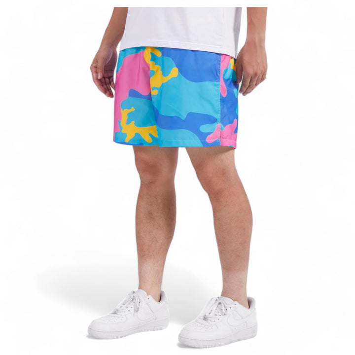 Roku Pastel Tear Drip AOP Short Multi