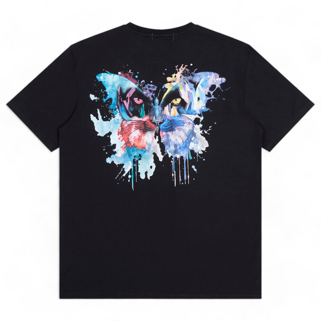 Eternity Butterfly Panther Tee Black