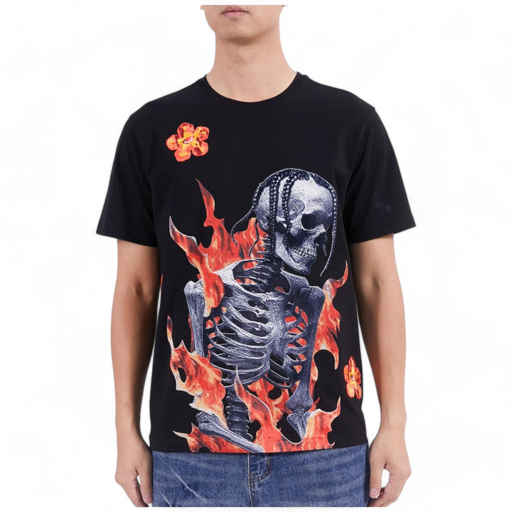 Roku Flame Of Flame Tee Black