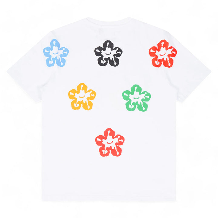 Roku Olympic Tear Drip  Tee White