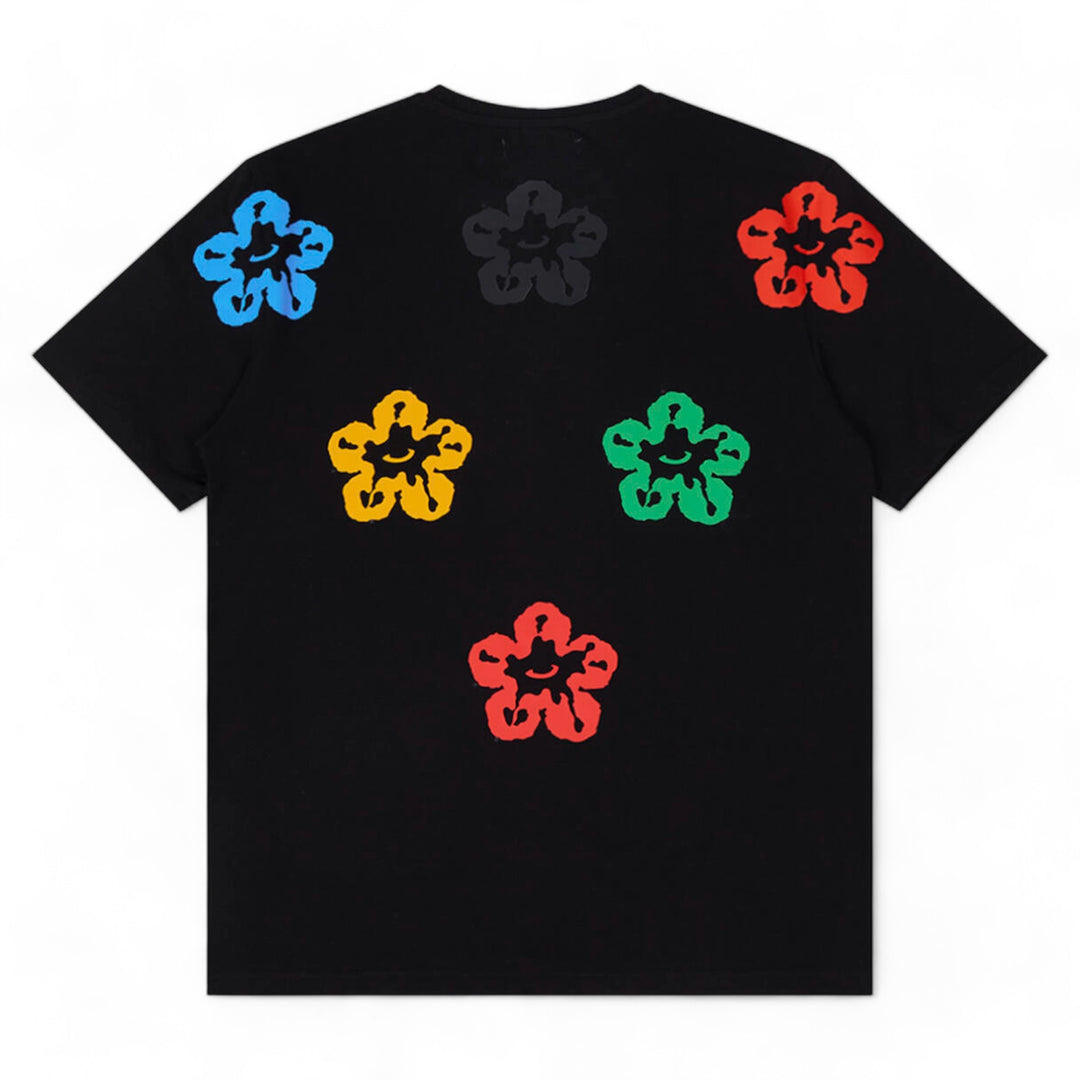 Roku Olympic Tear Drip  Tee Black