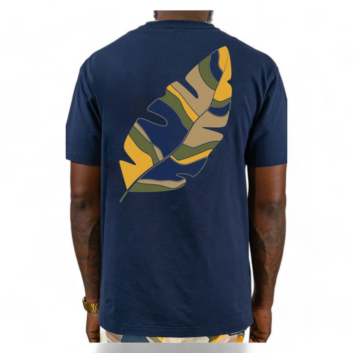 Blac Leaf Signature Script Leaf Tee