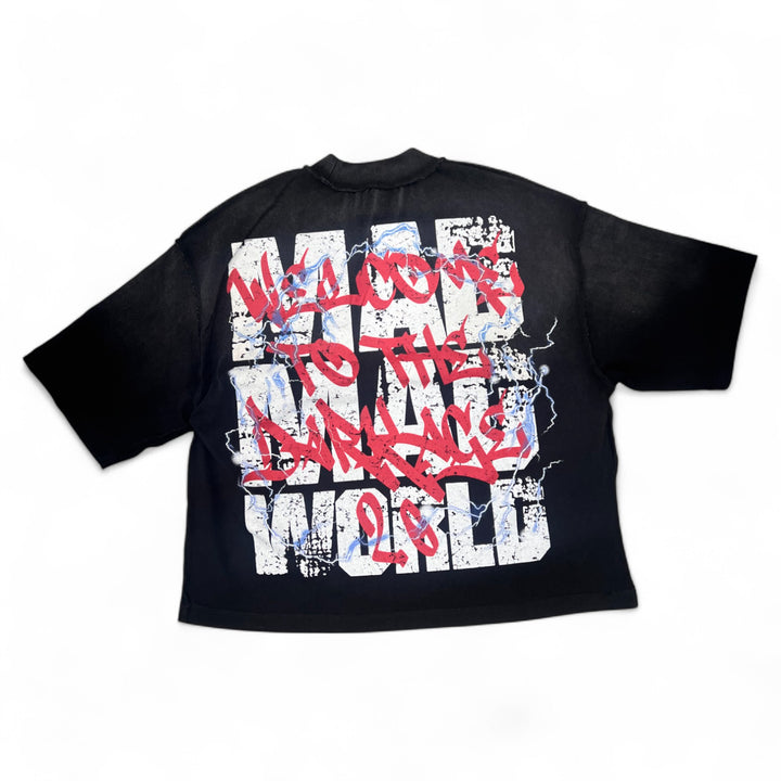 Rare Peace Rhinestones Tee Black RT5009
