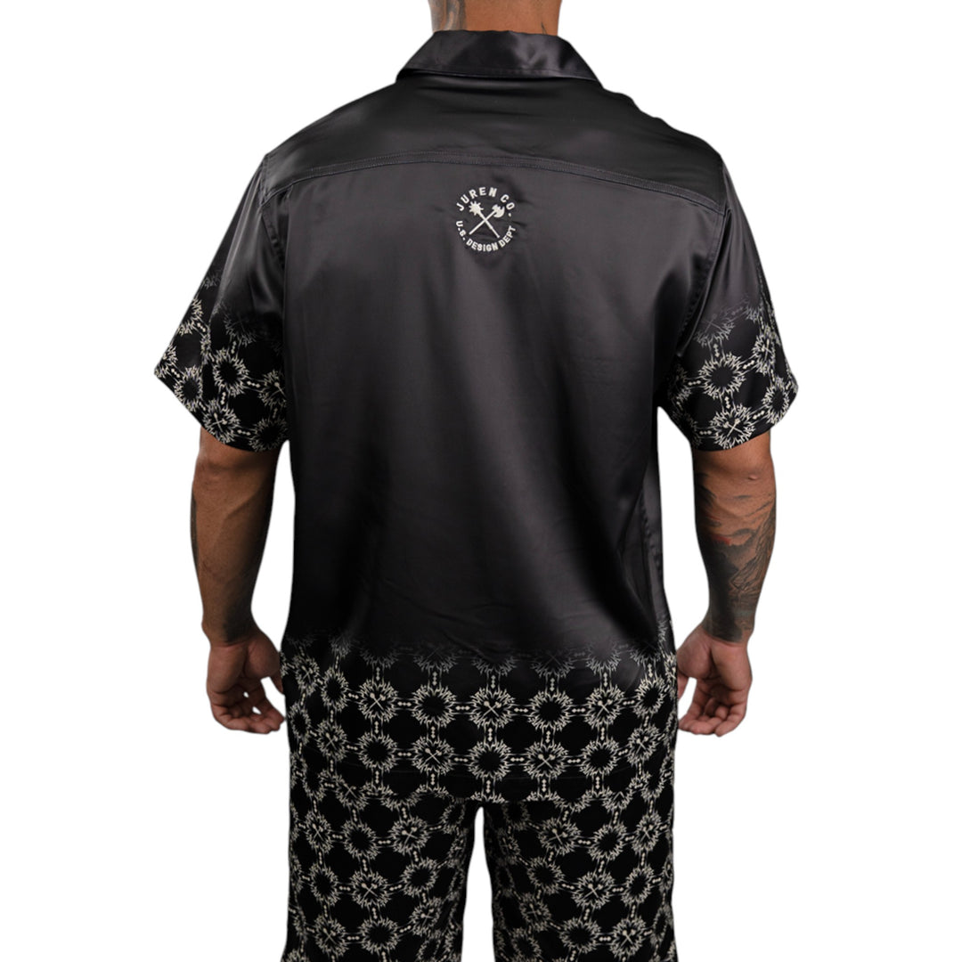Juren Friso Button Up Fros Black