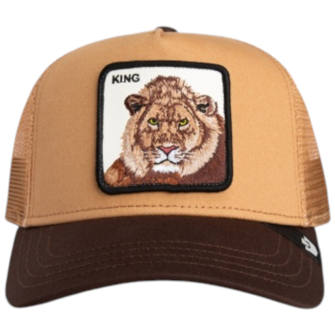 Goorin Bros. King Trucker Khaki Wheat With Brown
