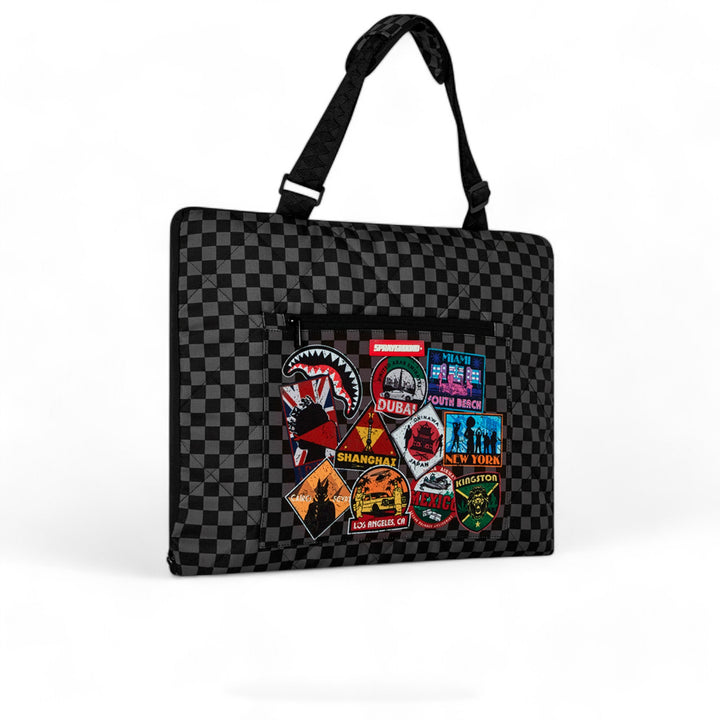 Sprayground Global Mogul Unlimited Miles Packable Beach Mat Tote