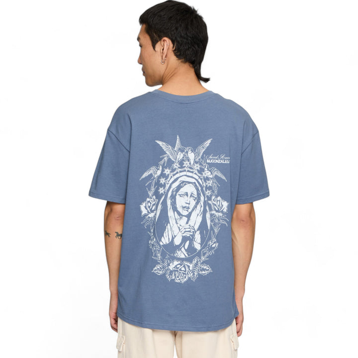 MJ Gonzales Fatima Tee Vintage Blue