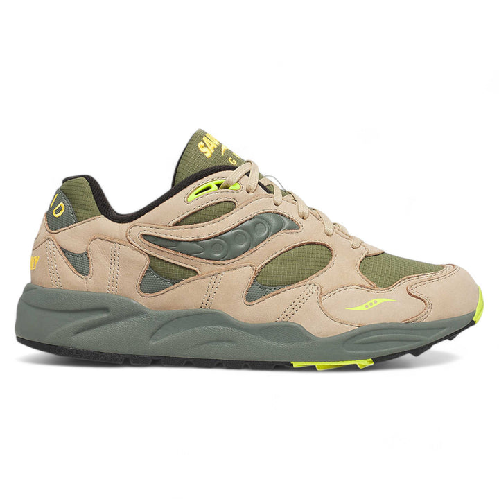 Saucony Grid Shadow 2 Premium Avocado/ Beige