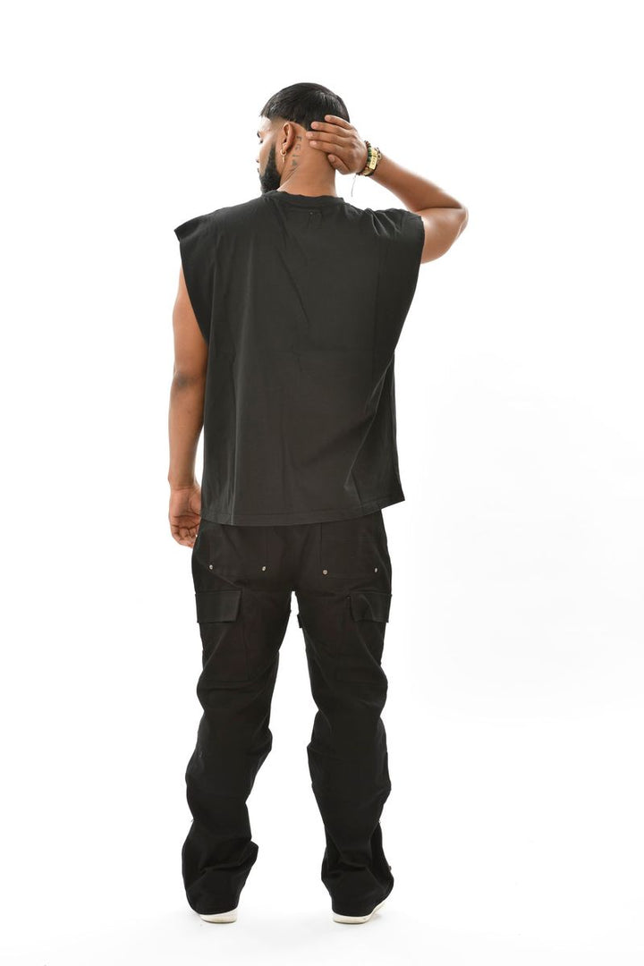 Eleve Outlaw Spirit Sleeveless Tee Black