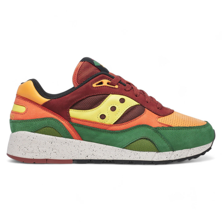 Saucony Shadow 6000 Green, Orange, Burgundy