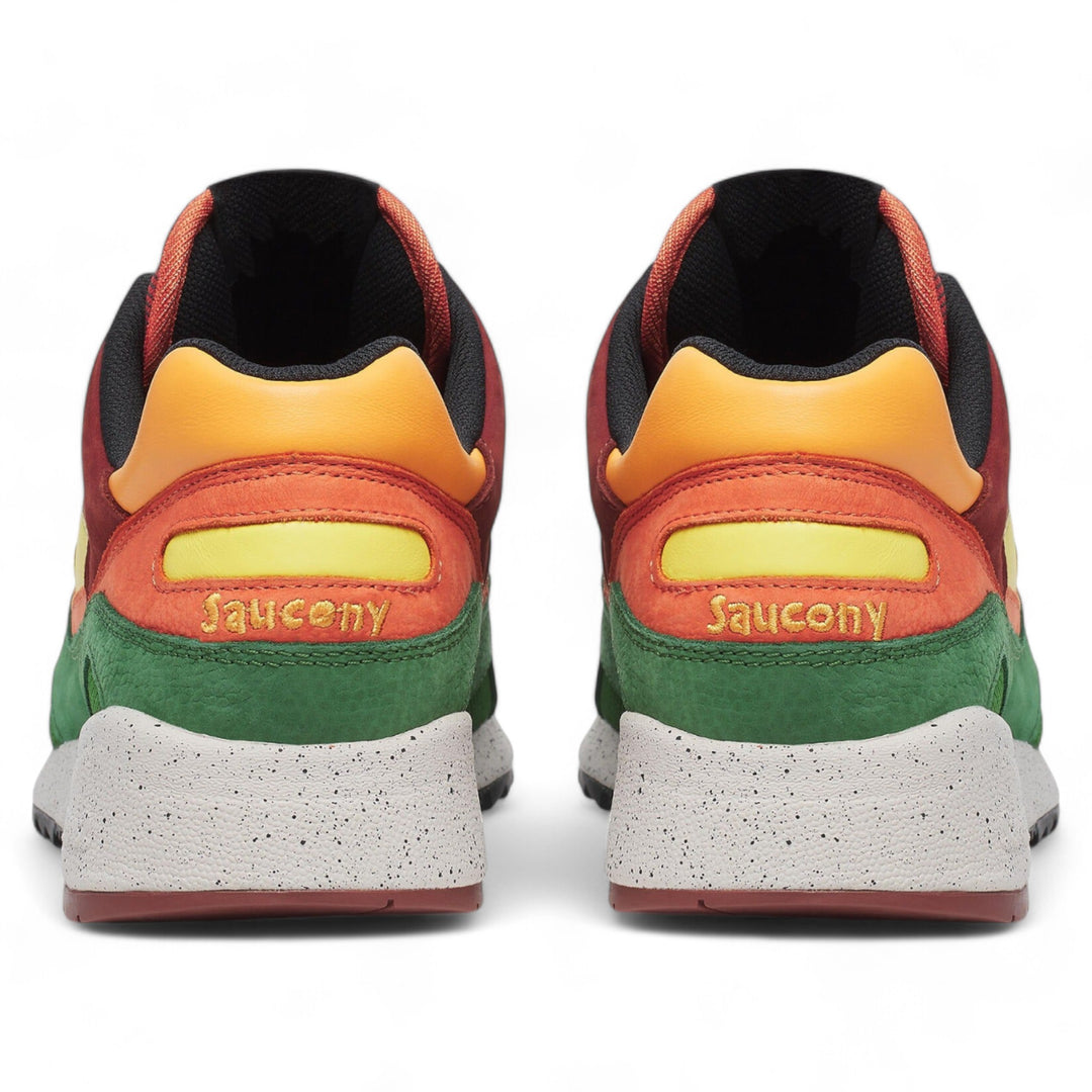 Saucony Shadow 6000 Green, Orange, Burgundy