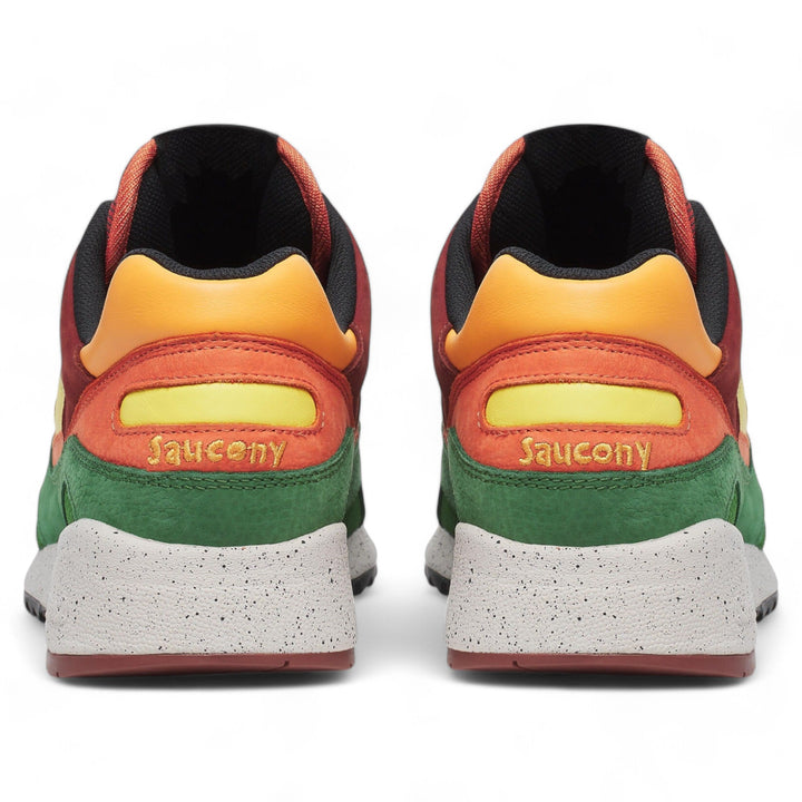 Saucony Shadow 6000 Green, Orange, Burgundy