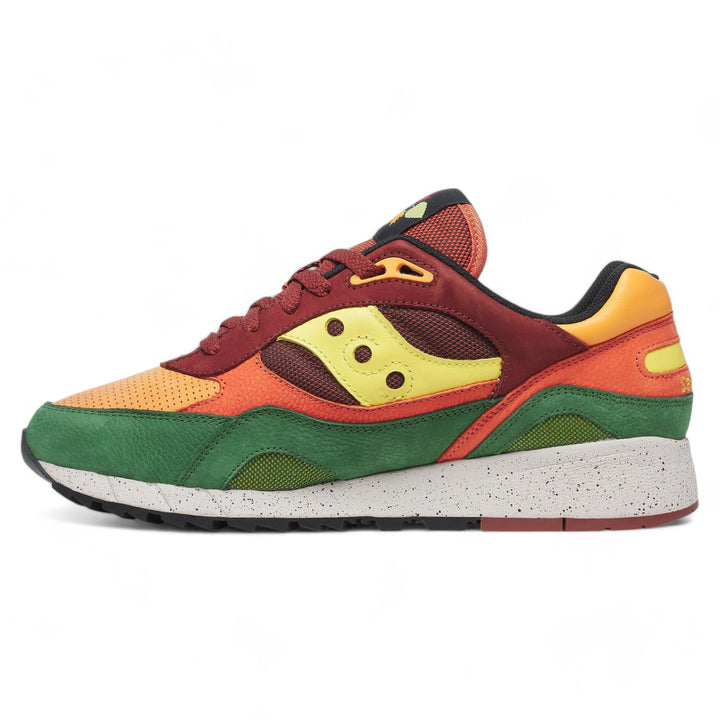 Saucony Shadow 6000 Green, Orange, Burgundy