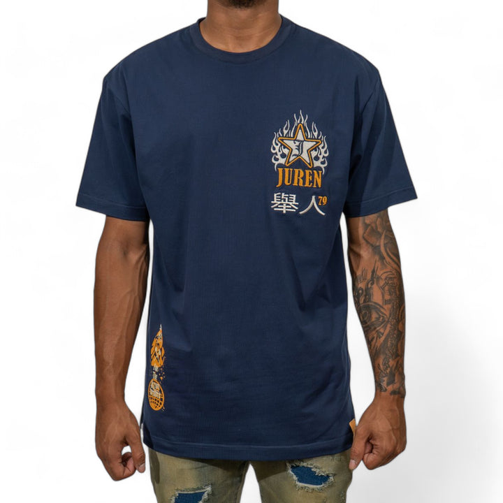 Juren Ice Cold Tee Navy Big & Tall