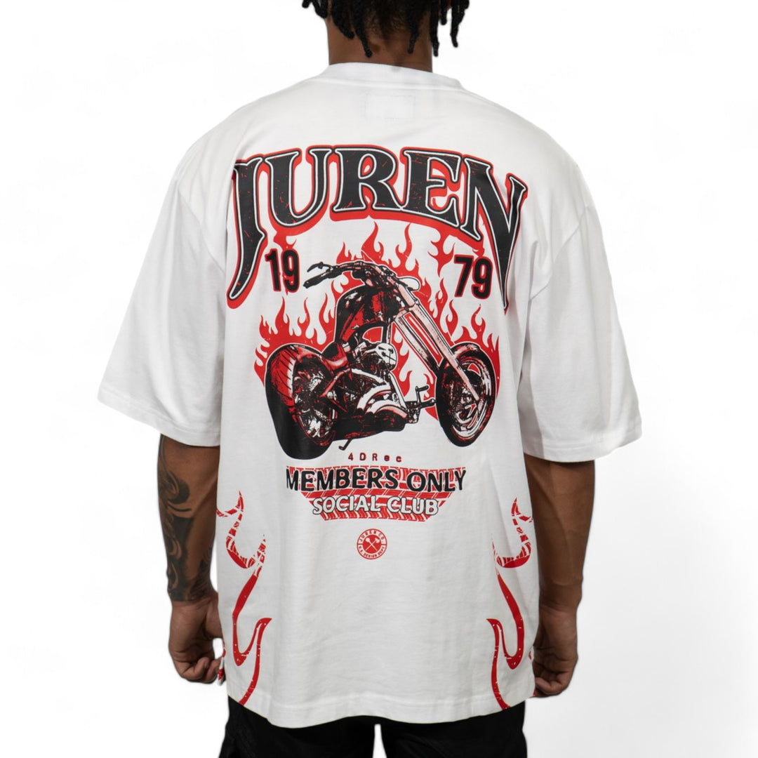 Juren Members Only Tee White