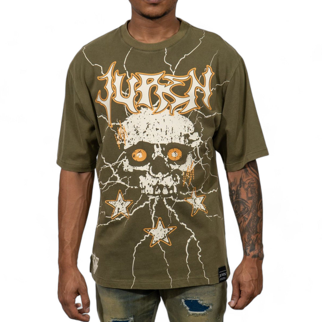 Juren Star Of Life Tee Olive Combo