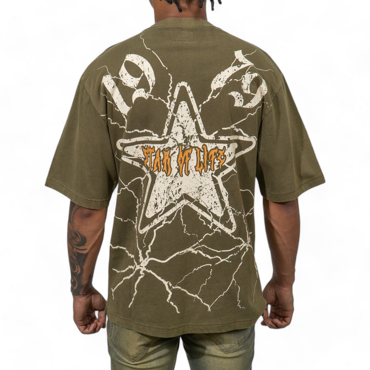 Juren Star Of Life Tee Olive