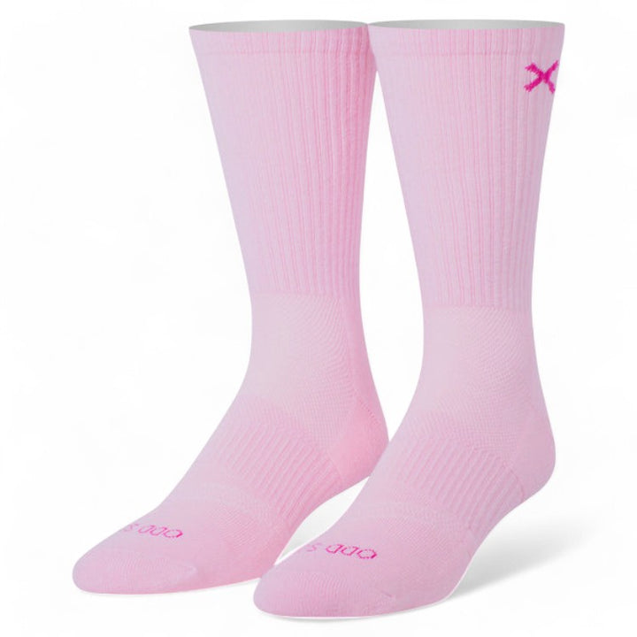 Odd Sox Crew Basix Fashion Sox Light Pink