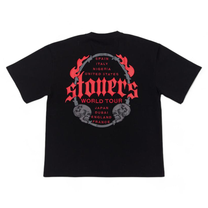 Stoners Vintage Barbed Wire Tee Vintage Black