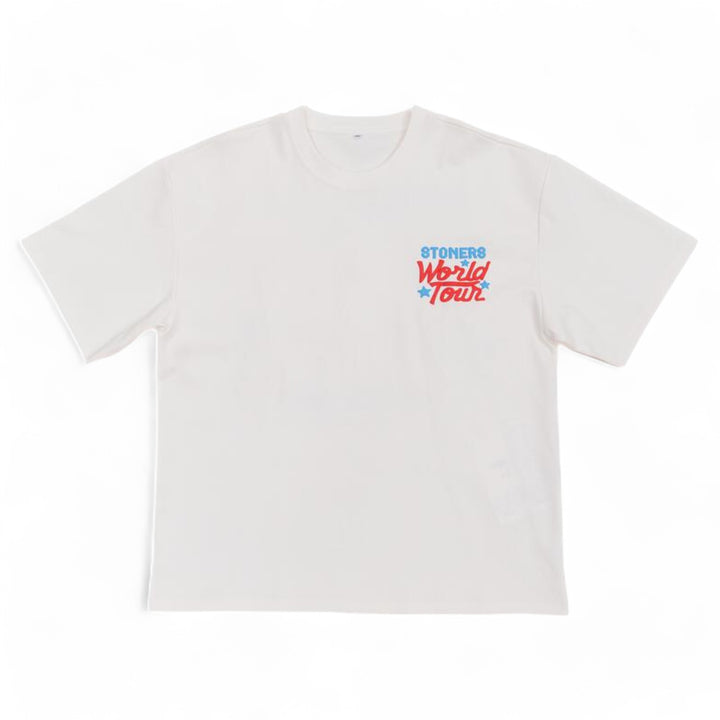 Stoners Vintage Stars Tee Vintage White